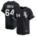 C.White Sox #64 Shane Smith Player Black Limited Home Gdoa Stitched Jerseys