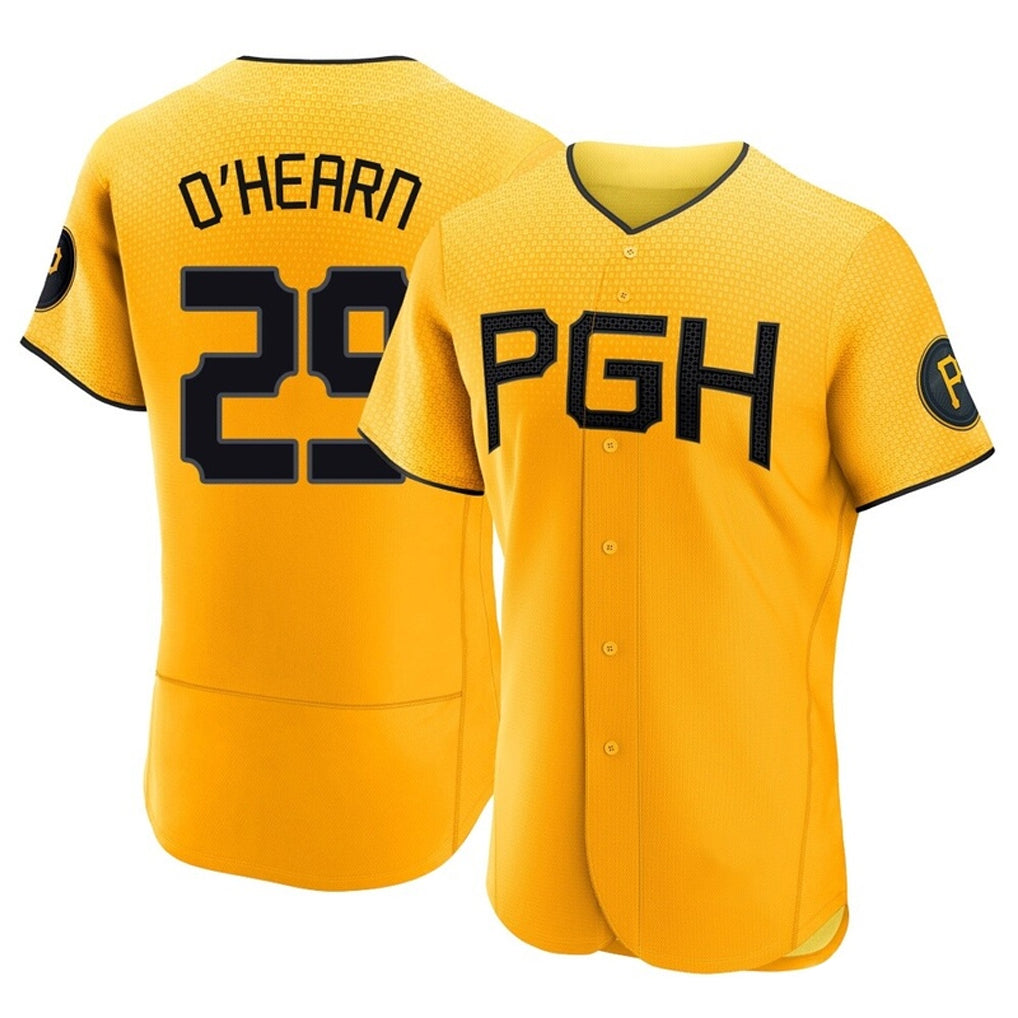 P.Pirates #29 Ryan O¡¯Hearn Player Gold City Connect Home Limited Elite Stitched Jerseys