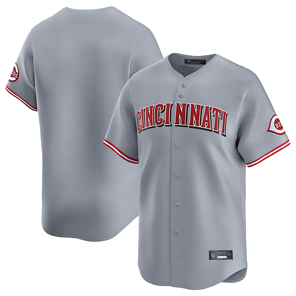 C.Reds ## Red Blank Player Gray Home Limited Gdoa Stitched Jerseys