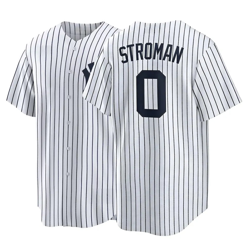 NY.Yankees #0 Marcus Stroman Player White Game Home Stitched Jerseys