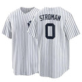 NY.Yankees #0 Marcus Stroman Player White Game Home Gdoa Stitched Jerseys