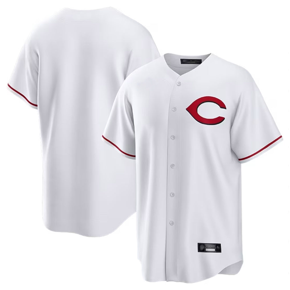 C.Reds ## Red Blank Player White Home Game Gdoa Stitched Jerseys