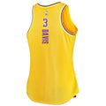 LA.Lakers #3 Anthony Davis Supporters Branded Women's Fast Break Player Movement Jersey Tank Top Gold Stitched American Basketball Jersey