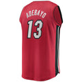 M.Heat #13 Bam Adebayo  Supporters Branded  Fast Break Replica Player Jersey - Statement Edition Red Stitched American Basketball Jersey