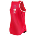 W.Wizards #3 Bradley Beal Supporters Branded Women's Fast Break Team Tank Jersey Icon Edition Red Stitched American Basketball Jersey