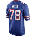 B.Bills #78 Bruce Smith Royal Game Retired Player Jersey Stitched American Football Jerseys