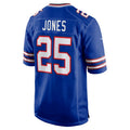 B.Bills #25 Taiwan Jones Royal Game Player Jersey American Stitched Football Jerseys