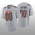 Football Jerseys C.Bears Custom Gray Atmosphere Game Jersey American Stitched Jerseys
