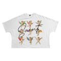 T-Shirt Cherubs Streetwear Cropped Boxy Tee Cotton True To Size 280 GSM Relaxed Fit Streetwear Essential