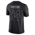 C.Bears #34 Walter Payton Black Retired Player RFLCTV Limited Jersey Stitched American Football Jerseys