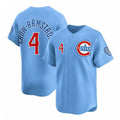 Chicago Cubs #4 Pete Crow-Armstrong Blue 2024-25 2nd Alternate Limited Stitched Baseball Jersey