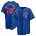 Chicago Cubs #52 Pete Crow-Armstrong Blue 2024 Cool Base Stitched Baseball Jersey