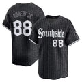Chicago White Sox #88 Luis Robert Jr. City Connect Limited Player Jersey - Black Stitched Baseball Jersey