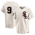 Chicago White Sox #9 Minnie Minoso Throwback Cooperstown Limited Jersey - Cream Stitched Baseball Jersey