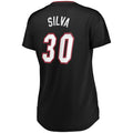 M.Heat #30 Chris Silva Supporters Branded 2021-22 Fast Break Replica Jersey Icon Edition Black Stitched American Basketball Jersey