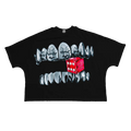 T-Shirt Chrome Dice Streetwear Cropped Boxy Tee Cotton 280 GSM Lightweight Casual Top