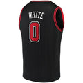 C.Bulls #0 Coby White Supporters Branded Fast Break Replica Jersey Statement Edition Black Stitched American Basketball Jersey
