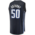 O.Magic #50 Cole Anthony Supporters Branded  2020  Draft First Round Pick Fast Break Replica Jersey Icon Edition Black Stitched American Basketball Jersey