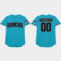 2022 Custom Baseball Stitched Jerseys Arizona Diamondbacks Blue Players Weekend Nickname Jersey