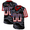 Custom  P.Eagles  American Team 32 and Number and Name 2020 Camo Salute to Service Limited Jersey Football Jerseys