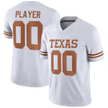 Custom T.Longhorns Pick-A-Player NIL Replica Football Jersey - White American College Jerseys