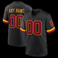 Custom W.Commanders Black Hail Raiser Alternate Game Stitched Football American Jersey