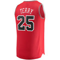 C.Bulls #25 Dalen Terry Supporters Branded 2022 Draft First Round Pick Fast Break Replica Jersey Icon Edition Red Stitched American Basketball Jersey