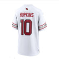 A.Cardinal #10 DeAndre Hopkins Game Player Jersey - White Stitched American Football Jerseys