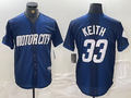 Detroit Tigers #33 Colt Keith 2024 Navy City Connect Cool Base Limited Stitched Baseball Jersey