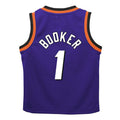 P.Suns #1 Devin Booker Preschool 2022-23 Swingman Jersey Purple Classic Edition Stitched American Basketball Jersey