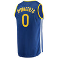 G.State Warriors #0 Donte DiVincenzo Supporters Branded 2022-23 Fast Break Replica Player Jersey Icon Blue Stitched American Basketball Jersey