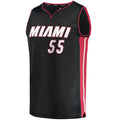 M.Heat #55 Duncan Robinson Supporters Branded Fast Break Player Jersey Icon Edition Black Stitched American Basketball Jersey