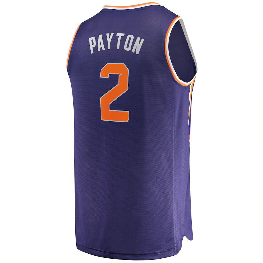 P.Suns #2 Elfrid Payton Supporters Branded  2021-22 Fast Break Replica Jersey Icon Edition Purple Stitched American Basketball Jersey
