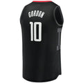 H.Rockets #10 Eric Gordon Supporters Branded Fast Break Replica Player Jersey Statement Edition Black Stitched American Basketball Jersey