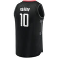 H.Rockets #10 Eric Gordon Supporters Branded Fast Break Replica Jersey Statement Edition Black Stitched American Basketball Jersey