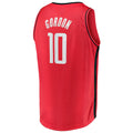 H.Rockets #10 Eric Gordon Supporters Branded Fast Break Replica Player Jersey Icon Edition Red Stitched American Basketball Jersey