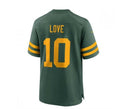 GB.Packers #10 Jordan Love Green Game Jersey Stitched American Football Jerseys
