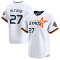 Houston Astros #27 Jose Altuve White 2025 City Connect Limited Stitched Baseball Jersey