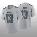 J.Jaguars #13 Christian Kirk Gray Atmosphere Game Jersey Stitched American Football Jerseys