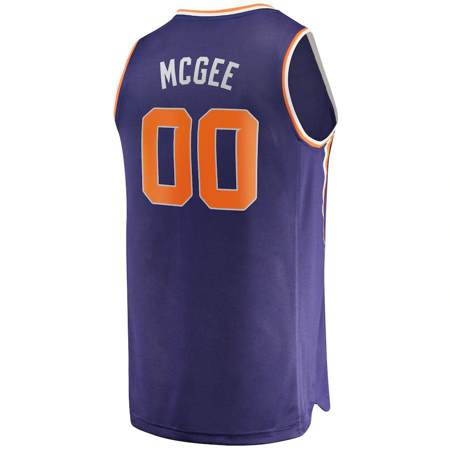 P.Suns #00 JaVale McGee Supporters Branded  2021-22 Fast Break Replica Jersey Icon Edition Purple Stitched American Basketball Jersey