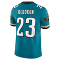 J.Jaguars #23 Foye Oluokun Prowler Throwback Vapor F.U.S.E. Limited Jersey - Teal Football Jerseys