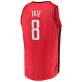 H.Rockets #8 Jae'Sean Tate Supporters Branded 2021-22 Fast Break Replica Jersey Icon Edition Red Stitched American Basketball Jersey