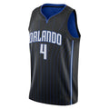 O.Magic #4 Jalen Suggs 2021-22 Swingman Jersey  Icon Edition  Black Stitched American Basketball Jersey