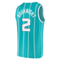 C.Hornets #2 James Bouknight Supporters Branded 2021-22 Fast Break Replica Player Jersey Icon Edition Teal Stitched American Basketball Jersey