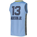 M.Grizzlies #13 Jaren Jackson Jr. Supporters Branded 2022-23 Fast Break Replica Player Jersey - Statement Edition Light Blue Stitched American Basketball Jersey