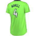 M.Timberwolves #4 Jaylen Nowell Supporters Branded Women's Fast Break Replica Jersey Green Statement Edition Stitched American Basketball Jersey