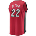 M.Heat #22 Jimmy Butler Supporters Branded  2020-21 Fast Break Replica Jersey Statement Edition Red Stitched American Basketball Jersey