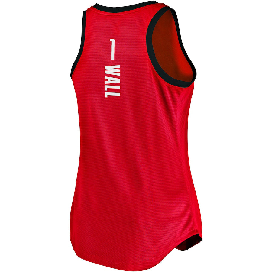 H.Rockets #1 John Wall Supporters Branded 2020-21 Fast Break Tank Jersey Icon Edition Red Stitched American Basketball Jersey
