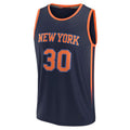 NY.Knicks #30 Julius Randle Supporters Branded 2022-23 Fast Break Replica Jersey Statement Edition Navy Stitched American Basketball Jersey