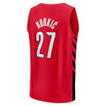 P.Trail Blazers #27 Jusuf Nurkic Supporters Branded 2022-23 Fast Break Jersey Red Statement Edition Stitched American Basketball Jersey
